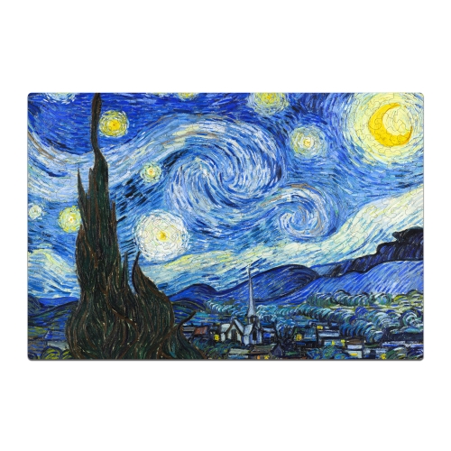 Drewniane puzzle A4 Vincent van Gogh "Gwiaździsta noc" 150 el.